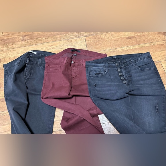 3 Pairs Flying Monkey Skinny Jeans 30,29,29 - Picture 3 of 9